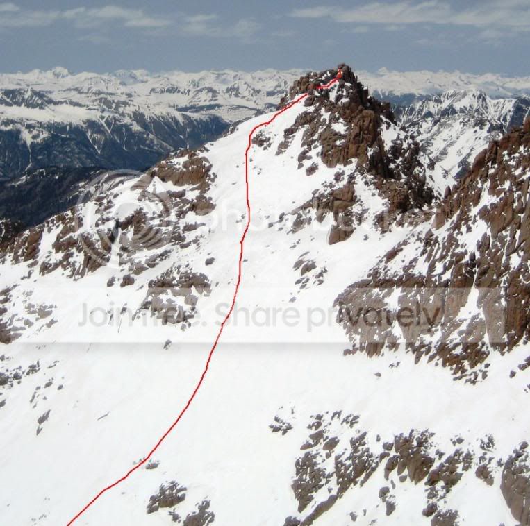 14er TBT Sunlight Peak Ski (11 May 2008)